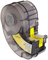 Brady XSL-115-427 Idxpert 1.25" Height, 1.5" Width, B-427 Self-Laminating Vinyl, Black On White And Translucent Color Label (250 Per Cartridge)