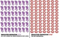 Quiplip Funny Birthday Cards Unsolicited Inspirations, 6-Pack (UI04186PCK)