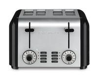 Cuisinart CPT-340 Compact Stainless 4-Slice Toaster, Brushed Stainless