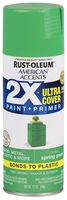 Rust-Oleum 327888 American Accents Spray Paint, 12 oz, Gloss Spring Green
