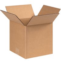 Aviditi 888 Corrugated Box, 8" Length x 8" Width x 8" Height, Kraft (Bundle of 25)