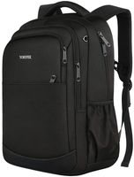 Middle School Backpack,Durable Lightweight School Bookbags for Teen Boys and Girls,Travel Casual Daypack for Men Women,Water Resistant College High School Bagpack,Black