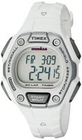 Timex Women's Ironman 30-Lap Digital Quartz Mid-Size Watch, White/Silver-Tone - TW5K89400