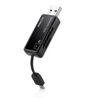 saicoo Otg Card Reader  Micro USB and USB 3.0 2 in 1 Card Reader Adapter with Sd/Micro Sd Slots