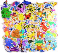 Cartoon Stickers Pack 160pcs, Anime Vinyl Sticker for Nintendo Switch Laptop Water Bottle Bike Car Motorcycle Bumper Luggage Skateboard Graffiti, Cute Animals Decals, Best Gift for Kids,Children