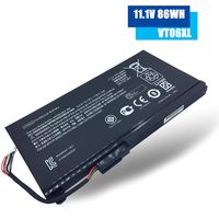Emaks VT06XL Battery VT06 VT06086XL for HP Envy TPN-I103 17-3000 17t-3000 Series,P/N:HSTNN-DB3F HSTNN-IB3F 657240-151 657240-171 657240-251 657240-271 657503-001 996TA008H -10.8V 86Wh(7450mAh) 12-Cell