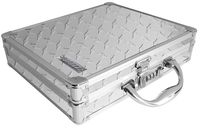 Vaultz 10.5 x 9 x 2.5 Inches Locking iPad Case, Treadplate (VZ00809)