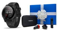 Garmin Forerunner 945 (Black) Beat Yesterday Gift Box Bundle | +HD Screen Protectors (x4), PlayBetter Portable Charger, Adapters & Case | 2019, Spotify/Music