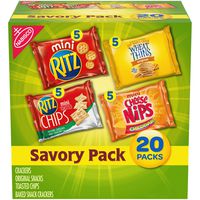 Nabisco Savory Cracker Variety Pack, 20 count pack