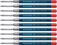 Schneider Slider 755 XB Ballpoint Refill, 1.4mm, Red Ink, Box of 10 (175502)