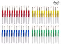 Ouyatoyu 48pcs Colorful Seam Ripper Seam Rippers for Sewing Tool Handy Stitch Ripper Hem Ripper Sewing Stitches Sewing Tools for Opening Removing Seams and Hems