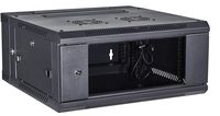 KENUCO Professional Wall Mount Network Server Cabinet Enclosure 19-Inch Server Network Rack [Full Assembled] | RACK-600 | (4U)