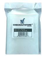 100 CheckOutStore Clear Storage Pockets (5 5/8 x 7 3/8)