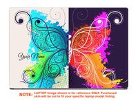 decalrus - Protective Decal for The Acer ChromeBook CB3-532 (15.6" Screen) Laptop with Customized Name ACchrmbk15CB3_532-Name2