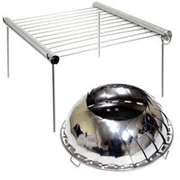 UCO Grilliput Portable Camping Grill Includes One Grilliput Firebowl