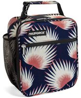 MAZFORCE Original Lunch Box Insulated Lunch Bag - Tough & Spacious Adult Lunchbox to Seize Your Day (Palms - Lunch Bags Designed in California for Men, Adults, Women)