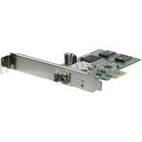 StarTech.com PCI Express Gigabit Ethernet Fiber Network Card w/Open SFP - PCIe GbE SFP Network Card Adapter NIC - Fiber Optic SFP Adapter (PEX1000SFP2)