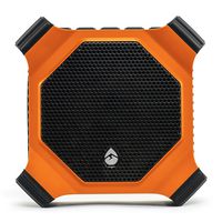 ECOXGEAR EcoDrift Rugged & Waterproof Wireless Bluetooth Speaker with Integrated Siri & Google Voice Control - Orange