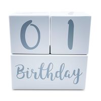 Baby Milestone Blocks | Pregnancy Baby Newborn Toddler Weekly Monthly Yearly Age | Premium Solid Wood Boys Girls Photo Props | Perfect Baby Shower Gift | Gender Neutral Keepsake for Photo Sharing