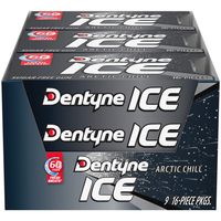 Dentyne Ice Sugar Free Gum (Arctic Chill  16 Piece  Pack of 9)