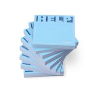 Knock Knock Desk Pad Sticky Note Pad, Die Cut Help (12563-8)