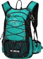 Mubasel Gear Insulated Hydration Backpack Pack with 2L BPA Free Bladder - Keeps Liquid Cool up to 4 Hours - for Running, Hiking, Cycling, Camping (Emerald)