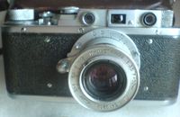 Zorki Industar-22 lens USSR Soviet Union Russian Leica copy KMZ Camera Industar-22 lens