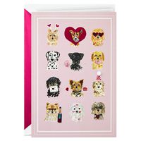 Hallmark Signature Valentine's Day Card (Puppy Love)