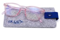 Blue Light Blocking Round Glasses - Anti-Fatigue Computer Glasses Prevent Headaches Gamer Glasses