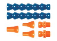 Loc-Line Coolant Hose Assembly Kit, Acetal Copolymer, 7 Piece, 1/2" Coolant Hose ID