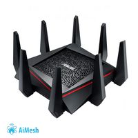 Asus RT-AC5300 WIRELESS-AC5300 TRI-BAND GIGABIT ROUTER, 90IG0201-BM2G00 (TRI-BAND GIGABIT ROUTER) (Renewed)