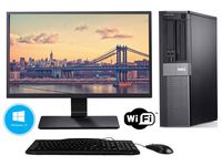 Dell Optiplex 980 Desktop PC Intel Core i5 650@3.20GHz, 8GB DDR3 RAM, 250GB HDD and Windows 10 Pro + 21.5 Inch LED Monitor + Keyboard & Mouse + WiFi (Certified Refurbished)