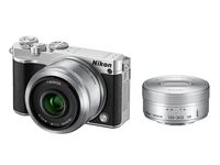 Nikon mirrorless Digital Camera Nikon1 J5 double lens kit Silver J5WLKSL - International Version (No Warranty)