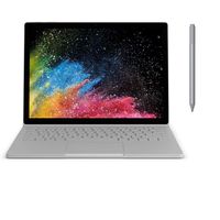 Microsoft Surface Book 2 13.5" PixelSense 3000x2000 Touch-Screen 2 in 1 Laptop, Core i5 Gen 8th Porcessor, 8GB RAM, 256GB SSD, Quad-Core up to 3.6 Ghz, USB-C, Win 10 Pro w/Surface Pen - Platinum