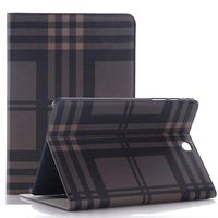 10.5 inch iPad Pro Case, MeiLiio Premium PU Leather Plaid Case Cover with Card Slots Money Pocket Book Style Case with Smart Stand for iPad Pro 10.5 inch Tablet (Brown)