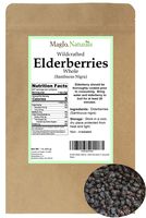Dried Elder Berry- wild harvest (1 pound)