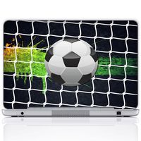 Meffort Inc 13 13.3 Inch Laptop Notebook Skin Sticker Cover Art Decal (Free Wrist pad) - Soccer