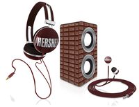 Candeez Stereo Combo Pack, Stereo Headphones, Earbuds, and Speakers good for iPhone, iPad, iPod, Smartphones, Tablets, Laptops and more - Hersheys
