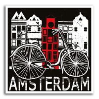 2 x 10cm Amsterdam Netherlands Vinyl Stickers - Sticker Laptop Luggage #19503 (10cm Wide)