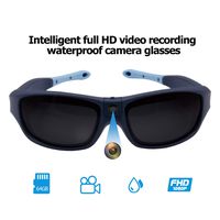 Viview G40 Sports Video Camera Glasses - Outdoor - HD1080@30fps/720P@60fps IP55 Waterproof w/OTG Function & Adjustable Lens- Four Colors (Ocean Blue)