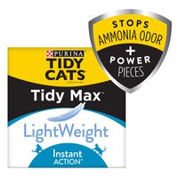Purina Tidy Cats LightWeight Clumping Cat Litter, Tidy Max Instant Action Multi Cat Litter - 17 lb. Box