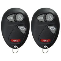 KeylessOption Keyless Entry Remote Control Van Key Fob Replacement for L2C0007T (Pack of 2)