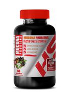 Brain and Memory Power Boost - Velvet Beans Extract - MUCUNA PRURIENS - mucuna pruriens Capsules - 1 Bottle 60 Capsules