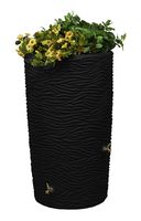 Good Ideas Imp-L65-Blk Impressions Palm Rain Saver, 65 Gallon, Black
