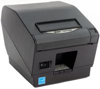 Star Micronics TSP743IIL Ethernet (LAN) Thermal Receipt Printer with Auto-cutter - Gray