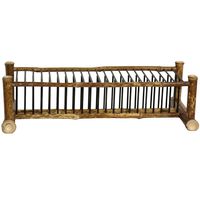 Oriental Furniture Japanese Bamboo Horizontal CD/DVD Rack