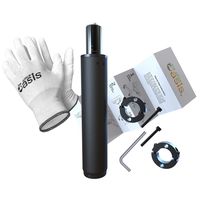 #1 Office Chair Cylinder Replacement - Includes Removal Tool, Instructions & Gloves - Heavy Duty Gas Lift Hydraulic/Pneumatic Piston - Fits Most Herman Miller Aeron & Universal Standard Size
