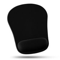 Quality Selection Comfortable Wrist Rest Mouse Pad (Black)