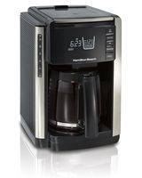 Hamilton Beach 45300R TruCount Coffee Maker, 12 Cup, Black