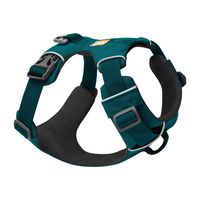 RUFFWEAR - Front Range Dog Harness, Reflective and Padded Harness for Training and Everyday, Tumalo Teal, Small